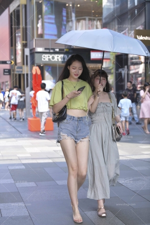 牛仔热裤美女【套图+85P】