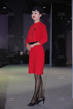 川航的黑丝制服空姐